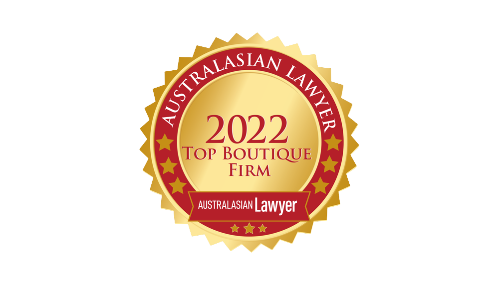 Top Boutique Firm 2022 - Wright Legal